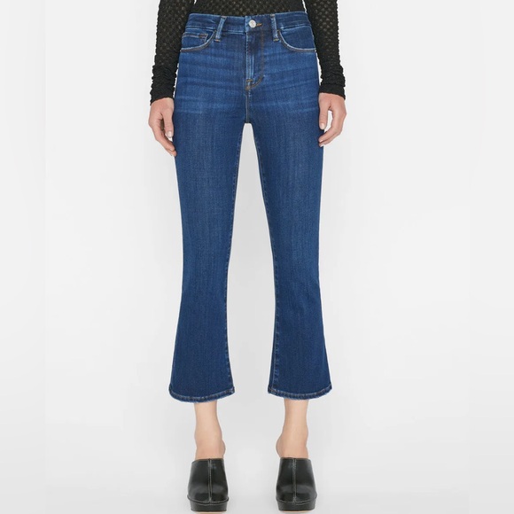 FRAME Le Crop Mini Boot in Majestty - Picture 2 of 8